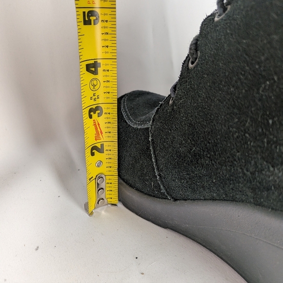 Suede And Real Fur Winter Boots Black And Gray Size 39 = 8-8.5 US Crampon System - Picture 7 of 12